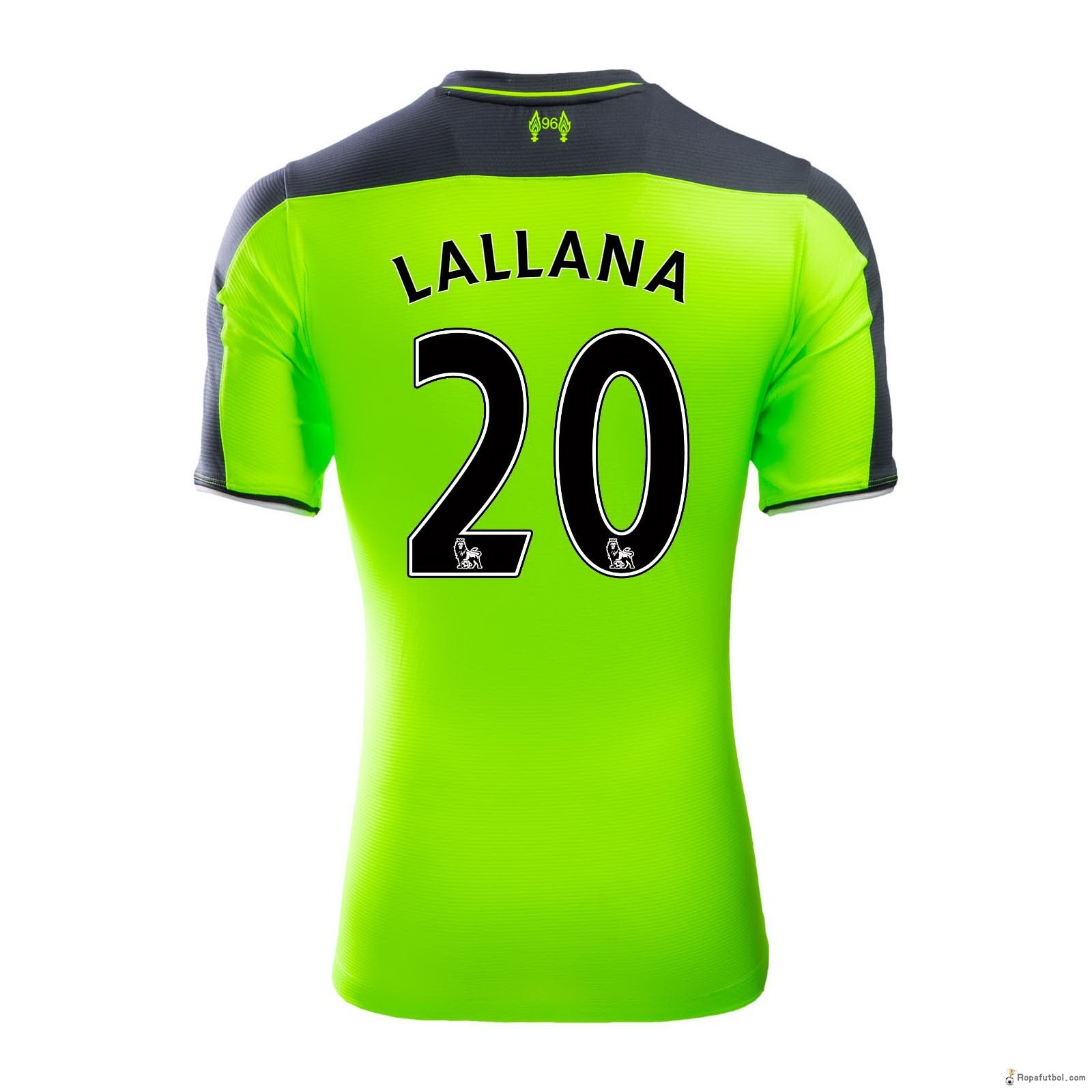 Camiseta Liverpool Replica Tercera Ropa Lallana 2016/17 Verde